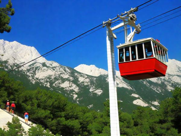 Cableway to the top of Tahtali mountain photo