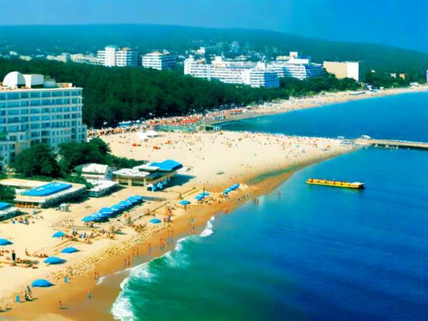 Sunny Beach panoramic photo